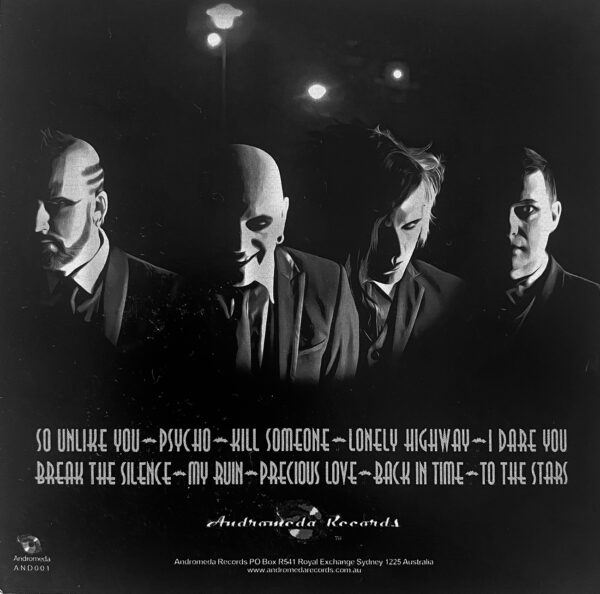 Department of Gloom Self Titled Vinyl Back